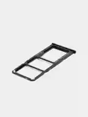 Черный контейнер SIM / Держатель сим карты / Сим лоток  для Samsung A51 / A71 / A515F / A715F