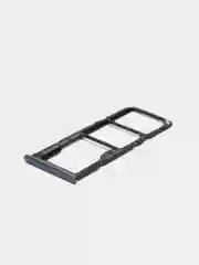 Черный контейнер SIM / Держатель сим карты / Сим лоток  для Samsung A51 / A71 / A515F / A715F