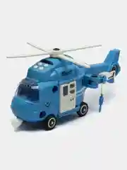 Полицейский вертолет-коструктор Funky toys, свет звук 32см FT62101