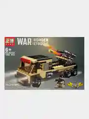 Золотистый хаки детский конструктор War, 160 деталей