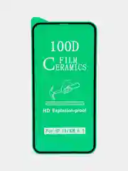 Защитная пленка iPhone 11, XR керамика, мягкое жидкое керамическое стекло 9D, 100D