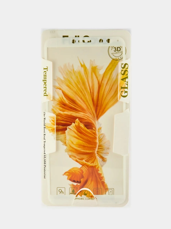 Защитное стекло для Huawei Honor 7C Pro, 3D, пластик, белый