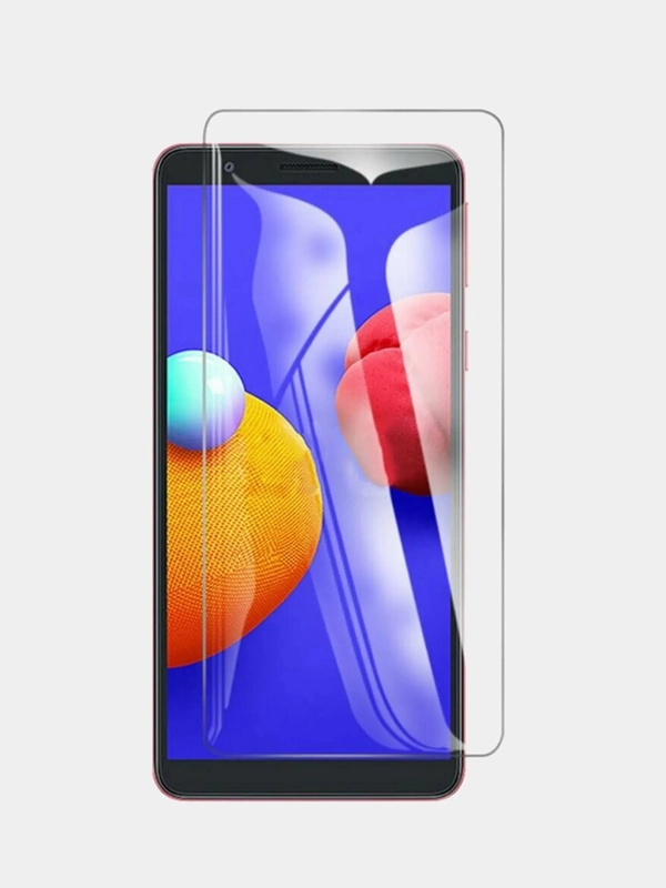 Стекло защитное на Samsung Galaxy A01 CORE/A03S/A71 без рамки ультрапрочное