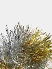 Серый металлик мишура