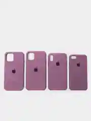 Фиолетовый чехол на iPhone, Айфон 11, XR, XS, X, 8 Plus, 7 Plus, SE, 6S, Pro Max силиконовый