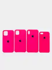 Фиолетовый чехол на iPhone, Айфон 11, XR, XS, X, 8 Plus, 7 Plus, SE, 6S, Pro Max силиконовый