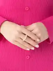 Молочный кольцо акриловое