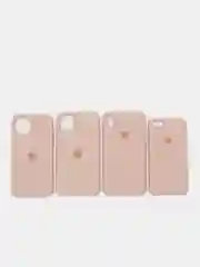 Серебряный чехол на iPhone, Айфон 11, XR, XS, X, 8 Plus, 7 Plus, SE, 6S, Pro Max силиконовый