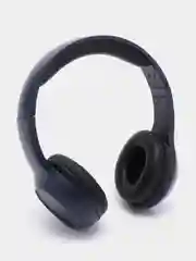 Синий беспроводные накладные наушники Borofone BO12 Power, Bluetooth, AUX гарнитура с басом