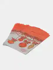 Алый пакеты новогодние, подарочные, по 10 шт
