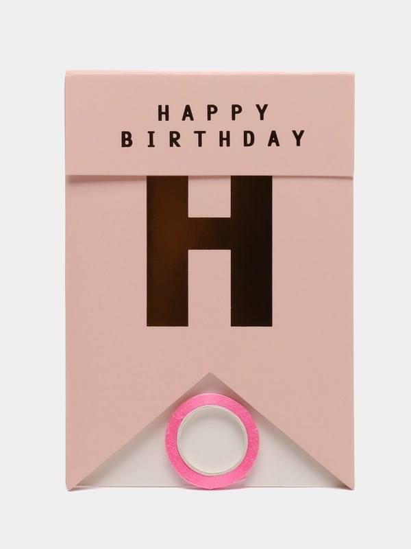 Гирлянда Happy birthday