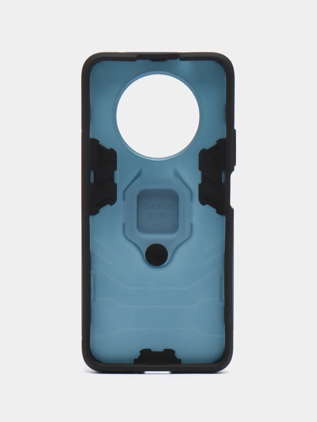 Синий меланж чехол противоударный с кольцом на Huawei Nova Y90 (Хуавей Нова У90)
