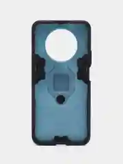 Синий меланж чехол противоударный с кольцом на Huawei Nova Y90 (Хуавей Нова У90)