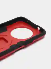 Красный чехол противоударный с кольцом на Huawei Nova Y90 (Хуавей Нова У90)