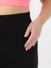 Легинсы женские спортивные, хлопковые, черные