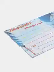 Голубой новогоднее подарочное письмо Деду Морозу с конвертом,разные варианты