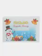 Темно-синий письмо новогоднее Деду Морозу с конвертом,разные варианты