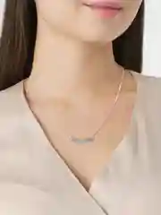 Серебряный цепочка на шею с подвеской