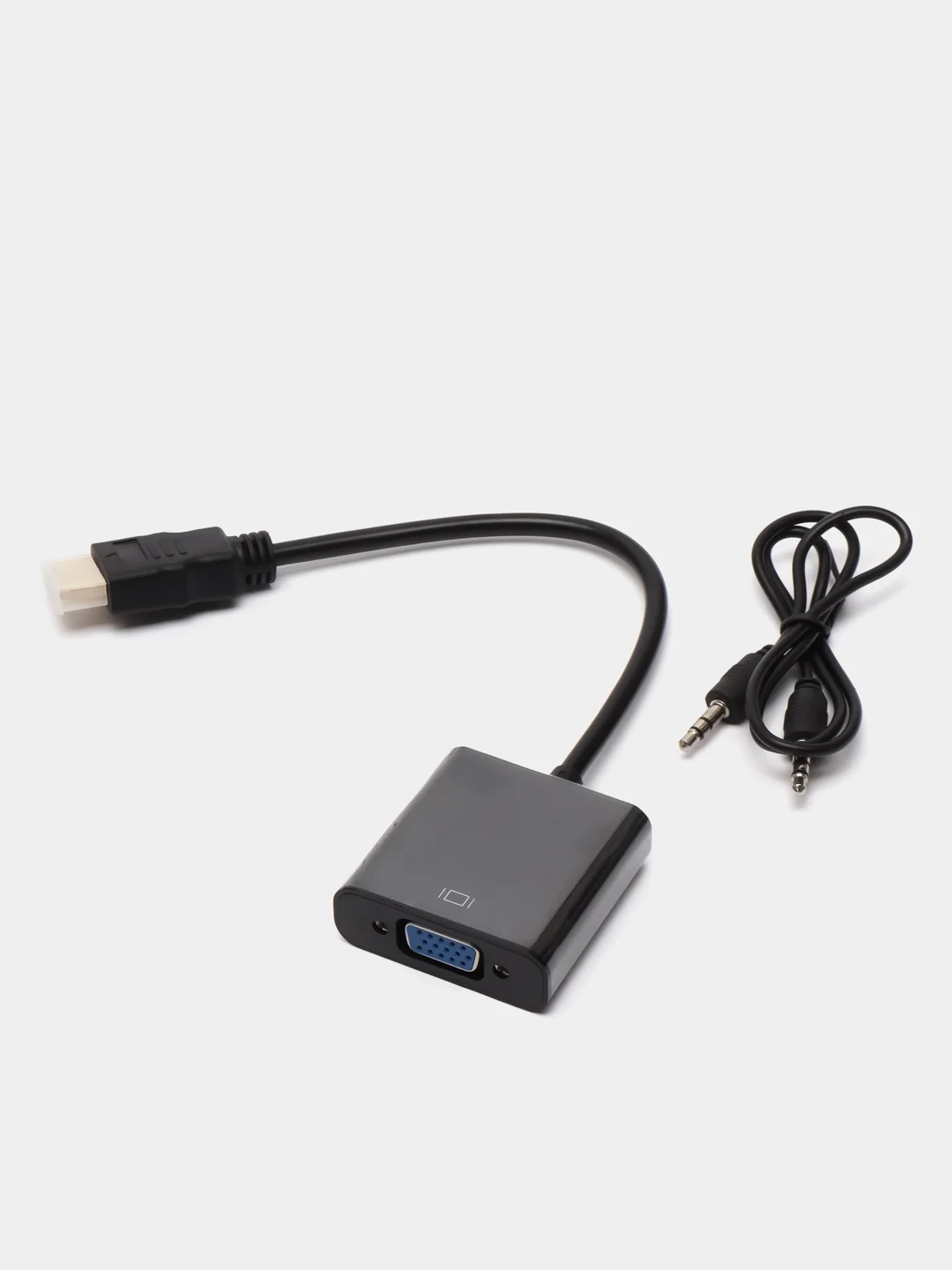 Угольный адаптер HDMI на VGA, переходник, конвертер, 3 вида