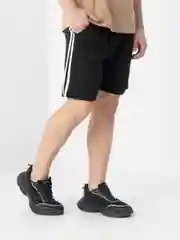 Черный мужские спортивные шорты