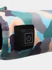 Голубой чехол для детской бутылочки с подогревом USB (портативный) / Подогреватель бутылочки