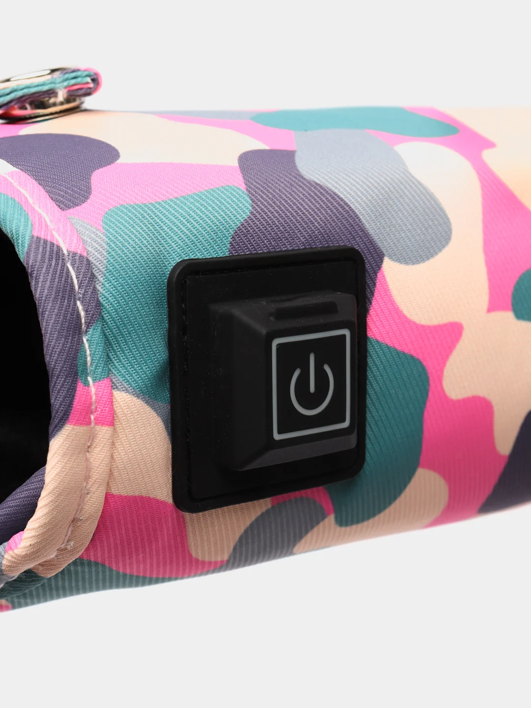 Голубой чехол для детской бутылочки с подогревом USB (портативный) / Подогреватель бутылочки