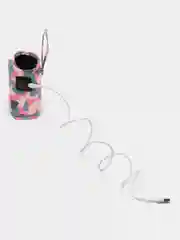 Голубой чехол для детской бутылочки с подогревом USB (портативный) / Подогреватель бутылочки