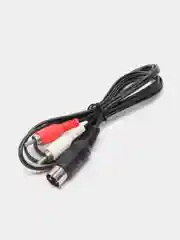 Шнур 5din - 2rca, кабель DIN 5 - 2 RCA, соединитель 5 контактный 5 дин с тюльпанами