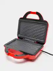 Красный электрогриль BQ ST1008, антипригарное покрытие, 800 Вт