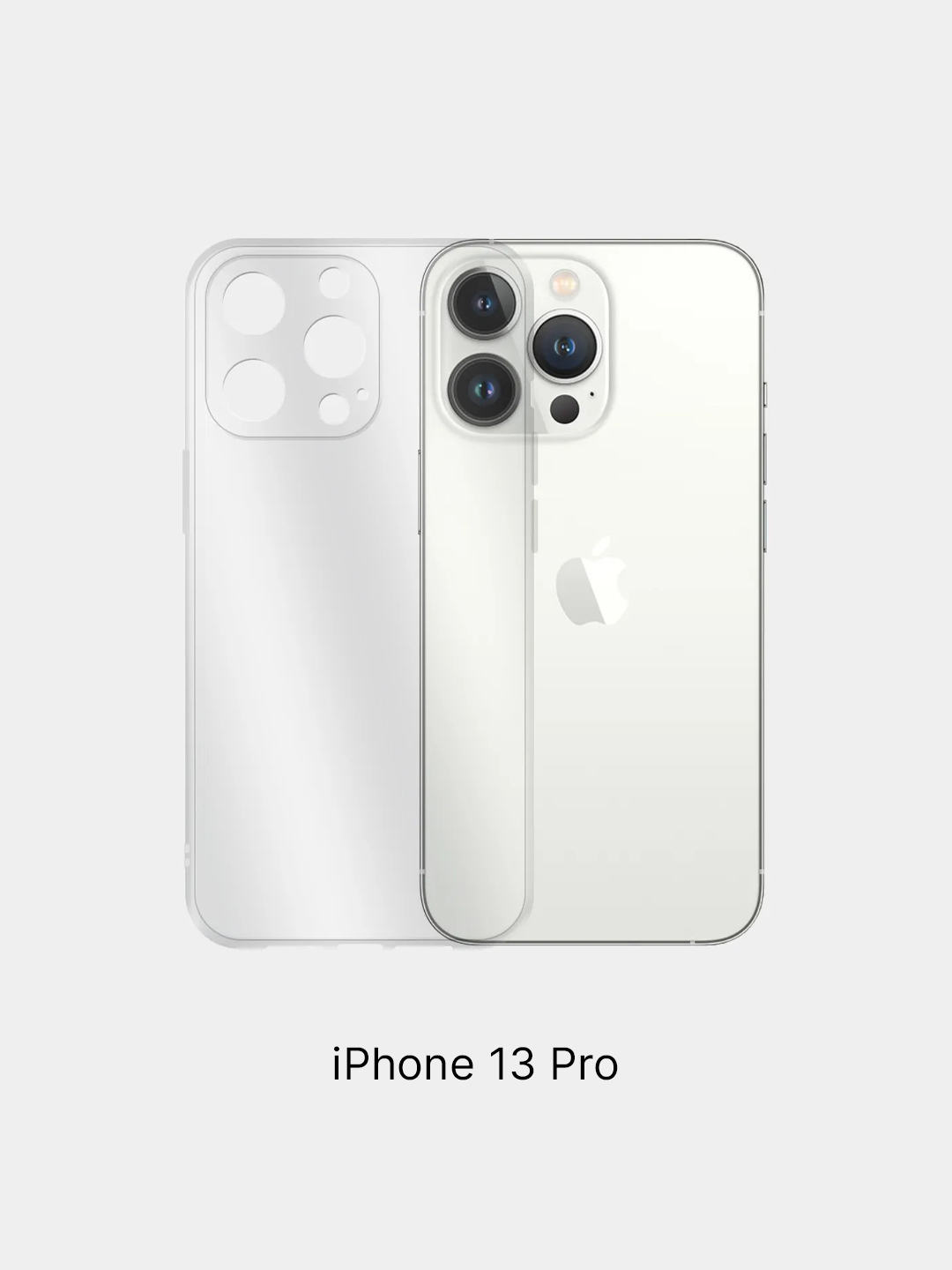 Чехол силиконовый прозрачный с защитой камеры для iPhone 11, 13 Mini/13/13  Pro/13 Pro Max купить по цене 99 ₽ в интернет-магазине Магнит Маркет