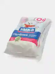 Пеленки детские одноразовые 60*60 с экстрактом алоэ, липкий слой УМКА
