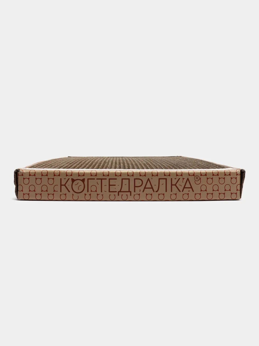 Когтеточка-лежанка для кошек из гофрокартона (Когтедралка). Напольная. Два размера
