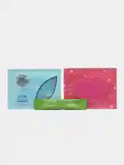 Черный подарочный набор с массажным роликом для девушки, женщины. Бьюти-бокс