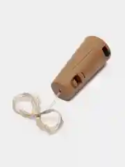 Светло-жёлтый светодиодная гирлянда пробка для бутылки 1 и 2 метра, 10 и 20 LED, новогодний декор