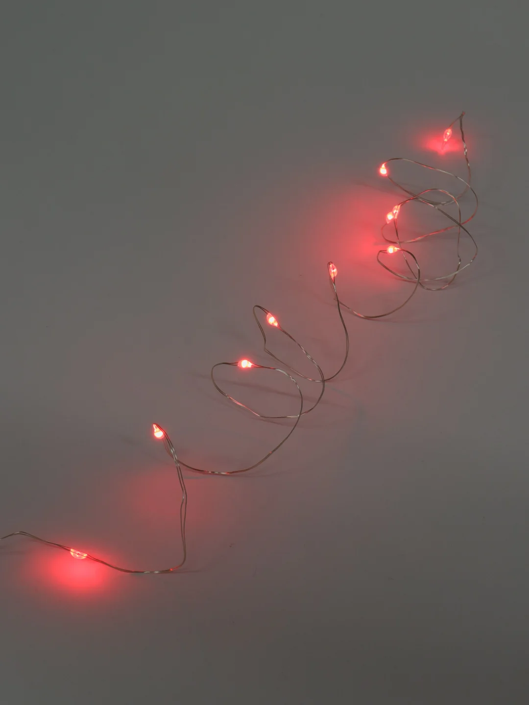Красный светодиодная гирлянда пробка для бутылки 1 и 2 метра, 10 и 20 LED, новогодний декор