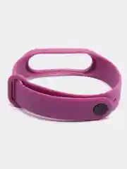 Пурпурный ремешок силиконовый для фитнес браслета Xiaomi Mi Band 3, Mi Band 4 (Ми Банд 3, Ми Банд 4)