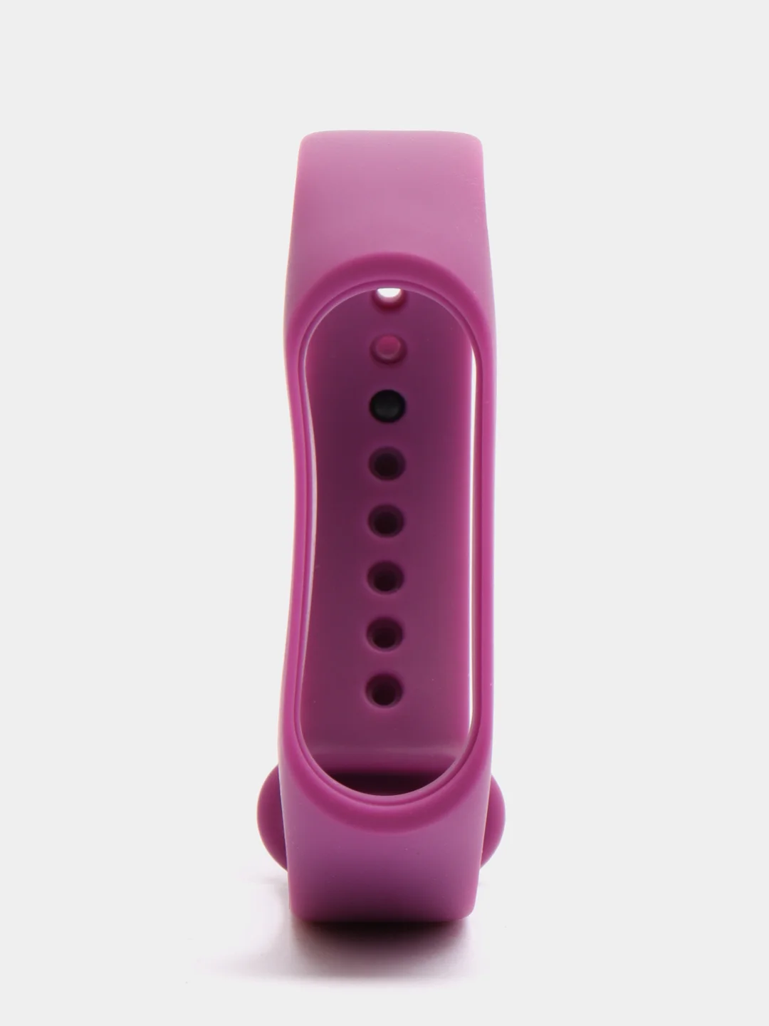 Пурпурный ремешок силиконовый для фитнес браслета Xiaomi Mi Band 3, Mi Band 4 (Ми Банд 3, Ми Банд 4)