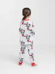 Белый детская пижама для девочки