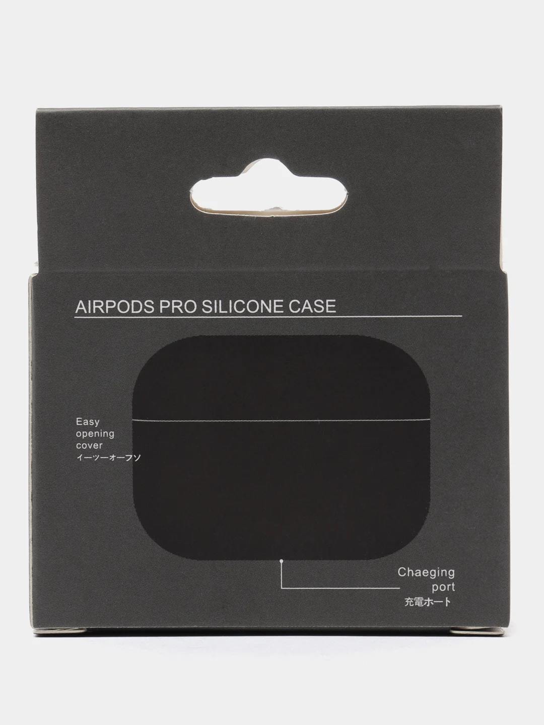 Черный чехол для наушников Apple AirPods Pro, силиконовый