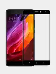 Защитное стекло Xiaomi Redmi Note 4 X ,Cяоми Редми Ноте 4 Х черное с полной проклейкой