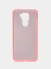 Розовый чехол блестящий Xiaomi Redmi Note 9 накладка c блёстками Редми Нот 9