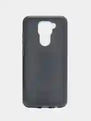 Угольный чехол блестящий Xiaomi Redmi Note 9 накладка c блёстками Редми Нот 9