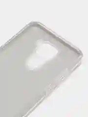 Серебряный чехол блестящий Xiaomi Redmi Note 9 накладка c блёстками Редми Нот 9