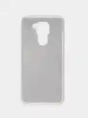 Серебряный чехол блестящий Xiaomi Redmi Note 9 накладка c блёстками Редми Нот 9