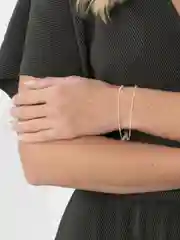 Серебряный браслет женский на руку, бижутерия
