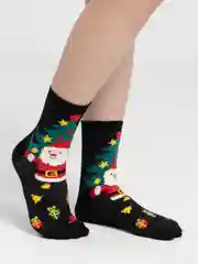 Носки женские новогодние, подарок на Новый Год для мамы, подруги дочки