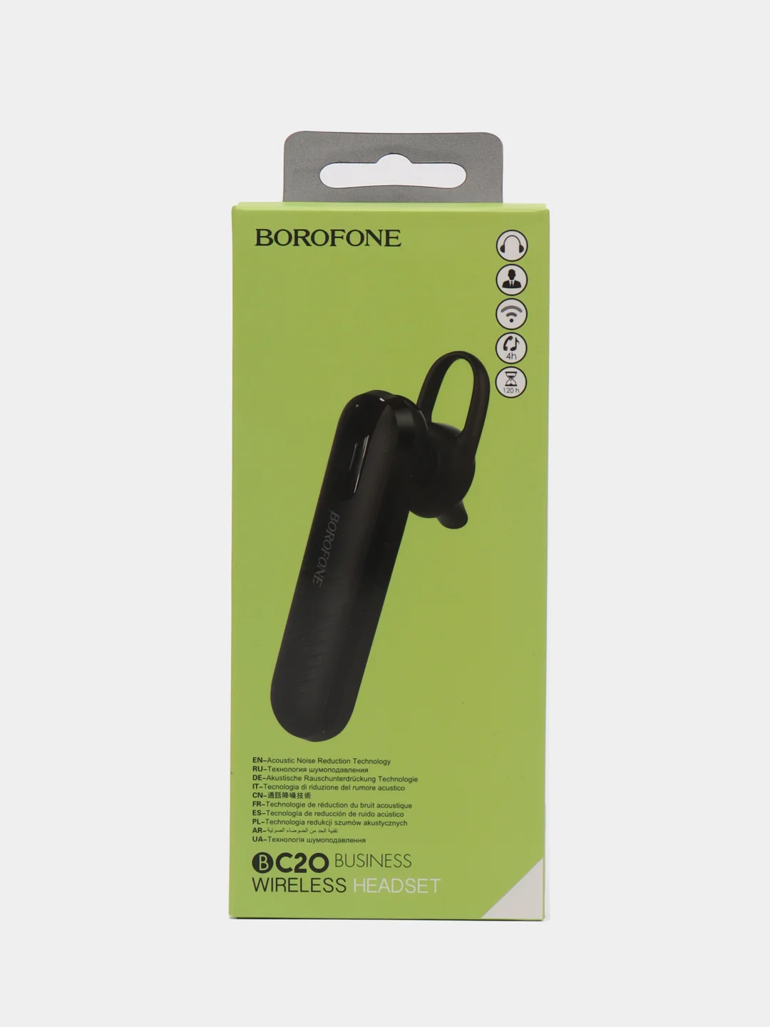 Черный bluetooth-гарнитура Borofone BC20