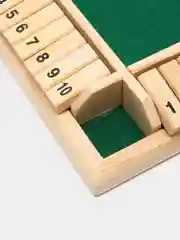 Зеленый настольная игра для компании Закрой Коробку, Игра в десятку