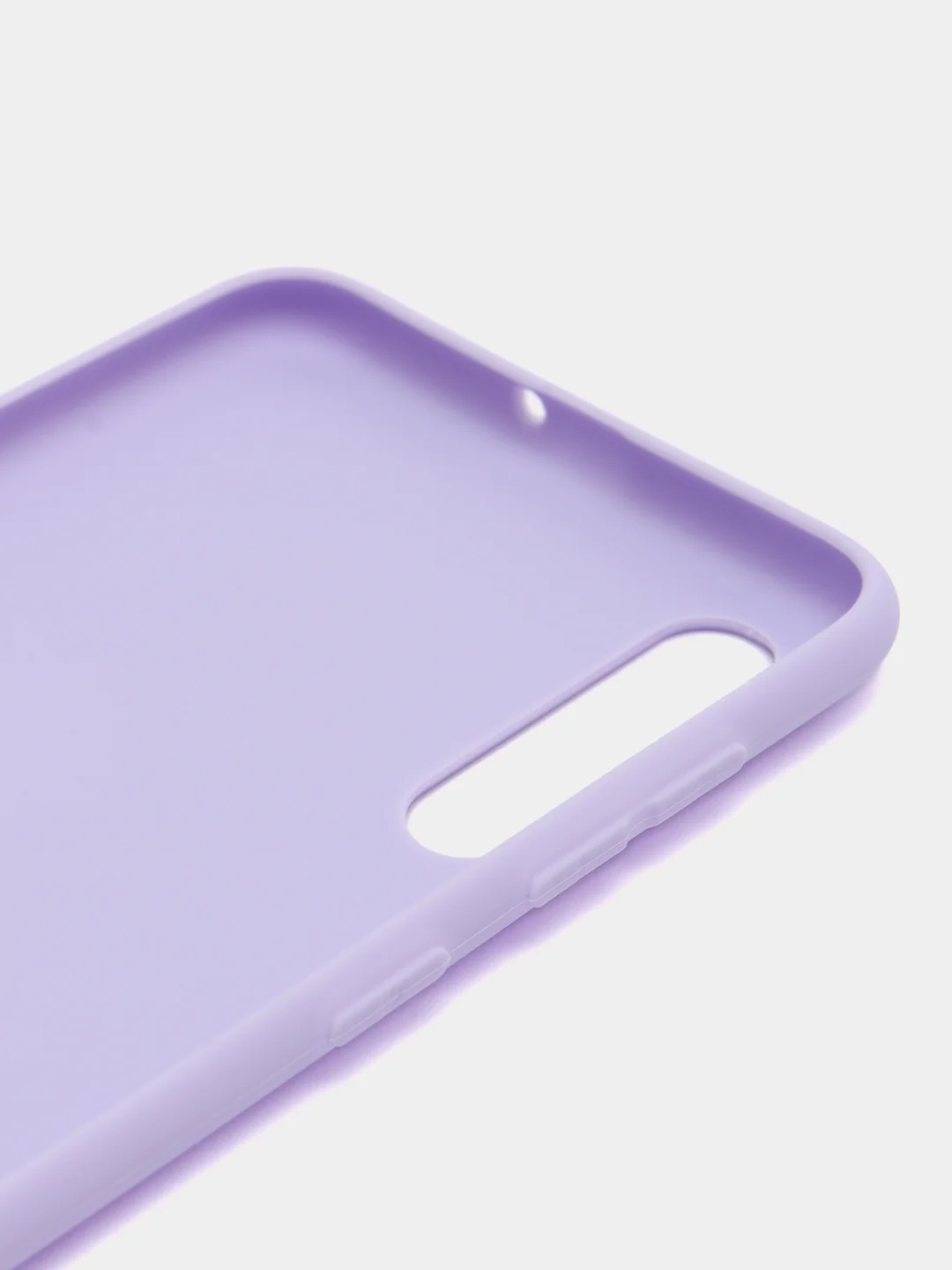 Лавандовый чехол силиконовый Samsung Galaxy A50, A30s, A50s