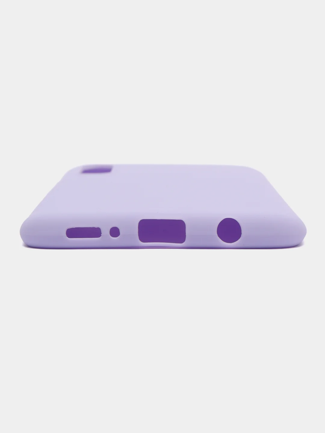 Лавандовый чехол силиконовый Samsung Galaxy A50, A30s, A50s